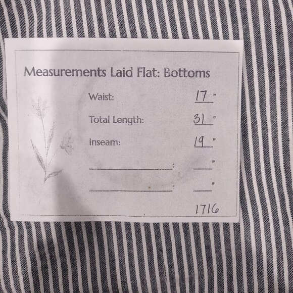 Men's Pinstripe Cargo Short Size 36 - Picture 6 of 6